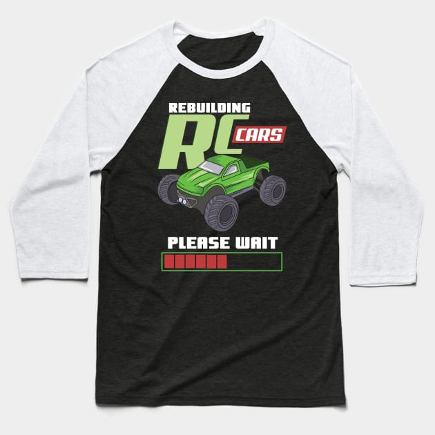 RC Cars Baseball T-Shirt by Design Seventytwo